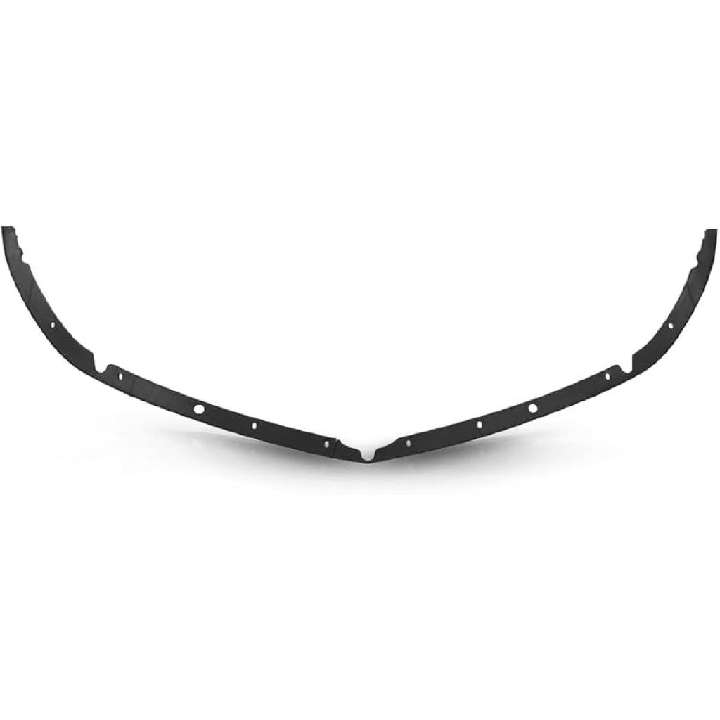 PIT66 Front Grille Hood Molding Trim Moulding, Compatible with 2007-2015 Mini Cooper R55 R56 R58 R59 (NOT fit S) Black #51132751040#MC1235100