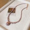 Pearl Necklace - French Vintage Light Luxury High-end Style Sweater Chain - Elegant Accessory for The Neck