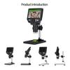 4.3inch Digital Microscope With 1000X Magnification LCD Screen For Hobbyists Circuit Repair And Jewelry Inspection