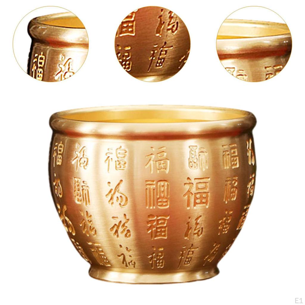 Miska pokladů Feng Shui dekorace , pro kolaudaci stůl restaurace