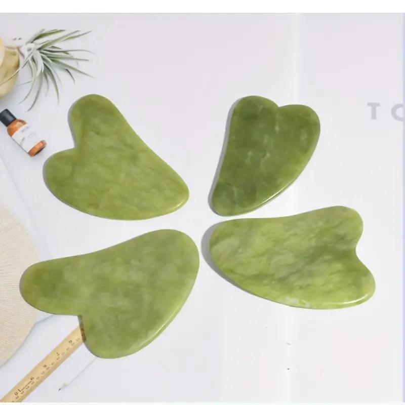 

Инструмент для ухода за лицом Гуаша, натуральный нефритовый камень, инструмент Гуаша для ухода за лицом и телом, подарочный инструмент для красоты