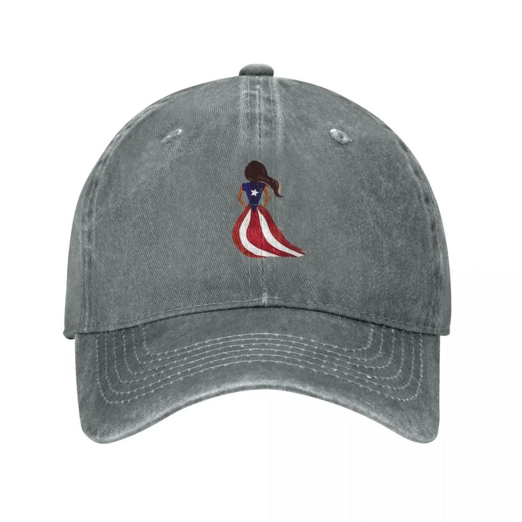 Nia Boricua  Boricua Girl Baseball Cap Thermal Visor Tactical Cap Luxury Brand Rugby Womens Unisexs