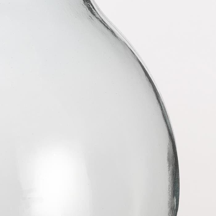 Vase - Mica Decorations - Olly - H23 x Ø29 cm - Verre recyclé - Transparent