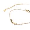 Les Trésors De Lily [P7817] - Steel Ankle Chain 'Monde Marin' Rose Gold (gold Pink) - 25.5 Cm - Anchor 15x13 Mm