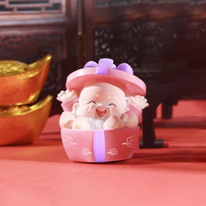 Personalized Desktop Cat Car Ornament - Center Console Doll Decoration