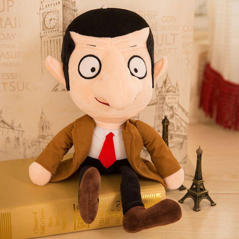 11.8/15.7/19.7/31.5in Mr. Bean Plush Toy Teddy Bear Doll Stuffed Xmas Gift