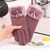 Thickened Warm Gloves Plush Driving Mittens Fashion Winter Gloves  for Outdoor