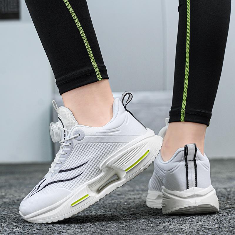 Nowe pomarańczowe buty sportowe dla dzieci z oddychającej siateczki dla chłopca Gruba podeszwa amortyzująca Buty do biegania Trenerki dziecięce tenis infantil