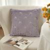 Elegant Bowknot Designs Polyester Pillowcase Quick Drying Machine Washable For Sofa Bed Nursery Home Accent