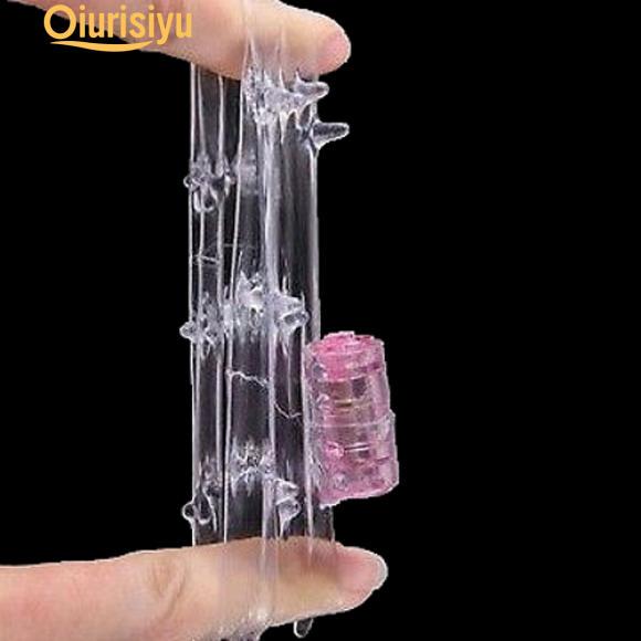 גברים רוטט שרוול הפין טבעת זין הוסף היקף דגדגן ממריץ