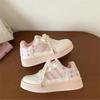 Summer Breathable Board Shoes Women's New Platform White Shoes Student Casual Versatile Niche Bread Shoes