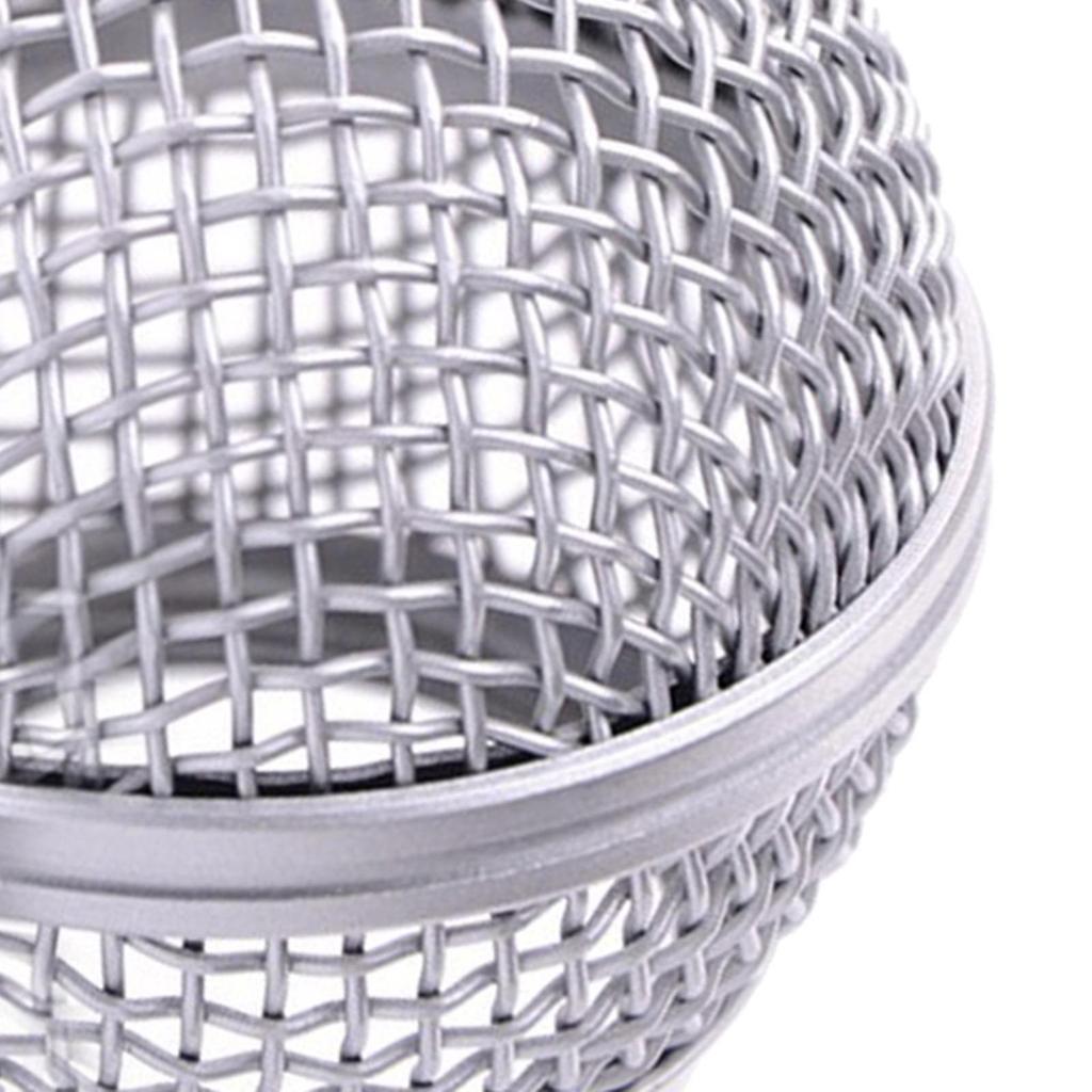 6xMicrophone Grille Mic Ball Head Mesh Cover