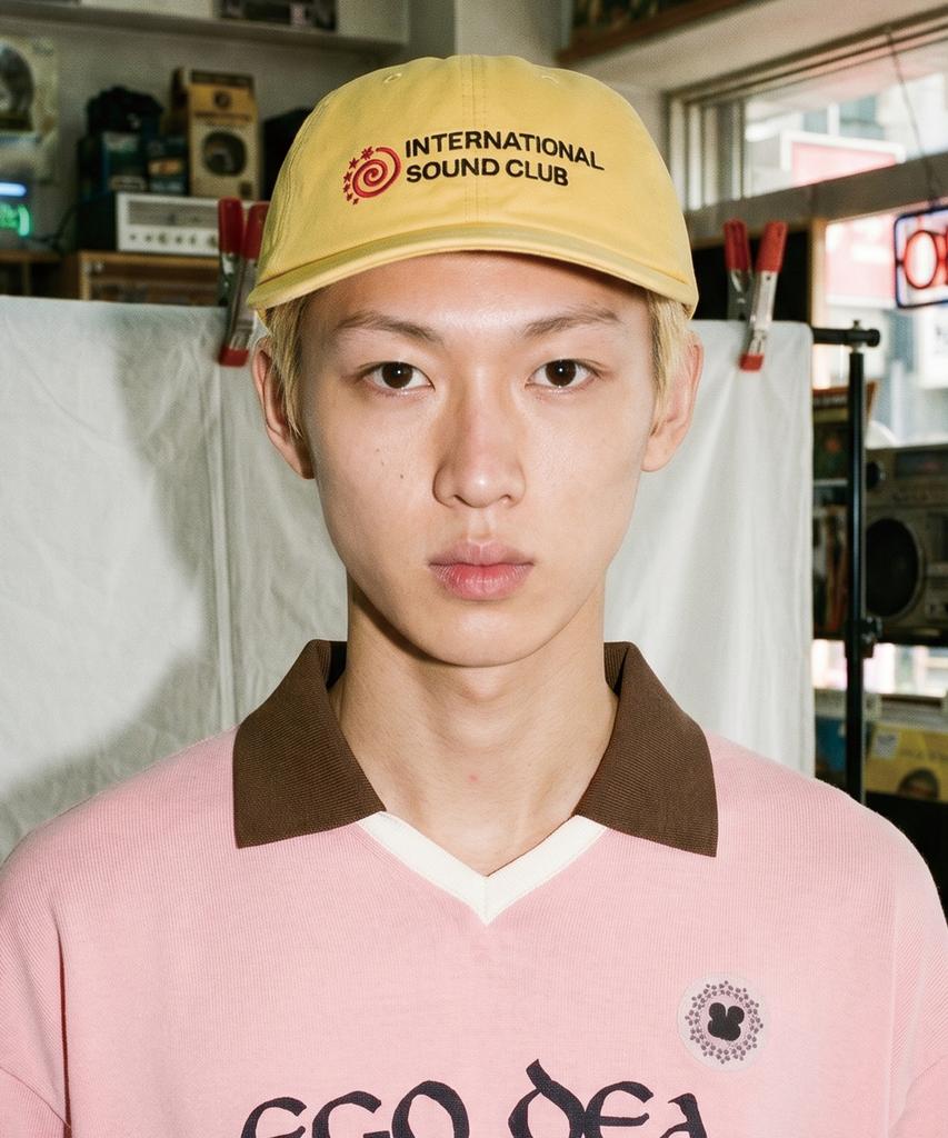 Pideupaipeo International Sound Club Cap Yellow