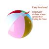 1PC Summer Inflatable Balloons lticolor Hawaii Vocation Beach Ball Children Outdoor Swimming Pool InteractiveToy Party