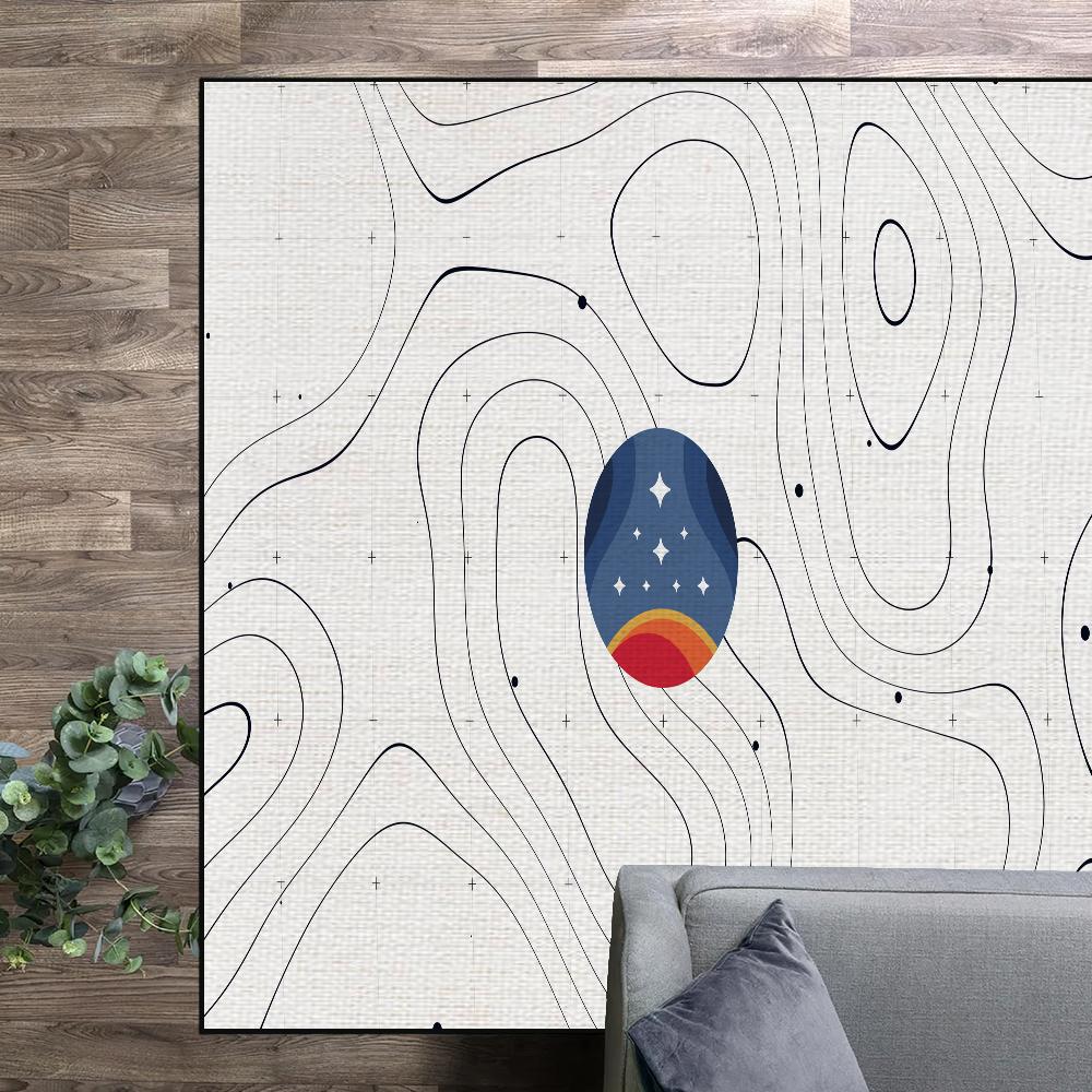 Žaidimas Starfields Mažas kilimėlis Lovos šoninis Virtuvės Vonios Gyvenamasis Namai Miegamojo Grindų kilimėlis Durų kilimėlis Kilimas Dekoracija