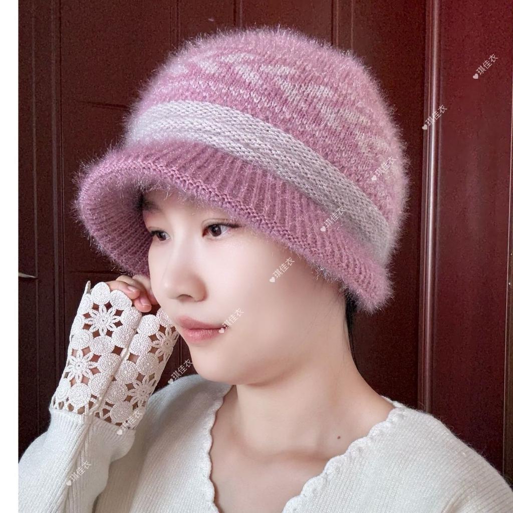 New Autumn/winter Double-layer Thickened Knit Beanie - Extra Warm Hat for Moms