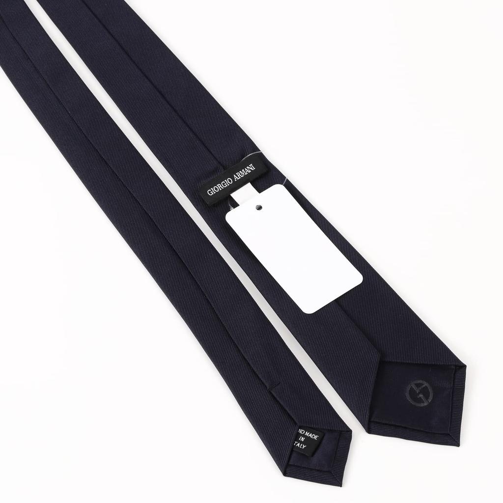 Giorgio Armani Tie Gift GA011 Navy (GA011-5 8P907-00036) [Used]