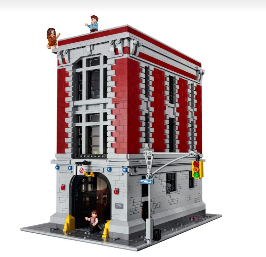 2026 In Stock 4634pcs Compatible Ghostbusters Firehouse Headquarters Building Blocks Bricks Set Adult Bricks Gift 75827