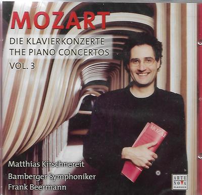 CD WOLFGANG AMADEUS MOZART, FRANK BEER - Piano Concertos 3 19 & 21  74321871472 Arte Nova Class 2001 Germany Classical Used