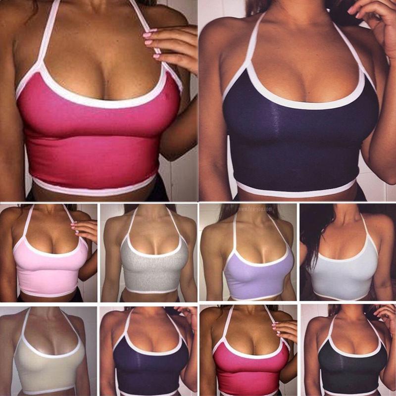 Sexy Summer Fashion Women Tank Tops With Comfortable Cotton Blend Fabric And Vibrant Color Options