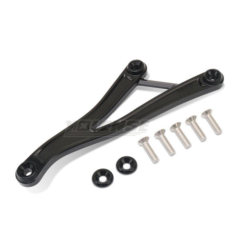Motorcycle Foot Peg Exhaust Hanger Bracket Rear Footrest Blanking Plate Fit For ZX-4R ZX-4RR ZX4R ZX4RR ZX-25R ZX25R