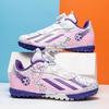 Children's Football Shoes Rotating Buttons Boys' Training Actual Combat Sneakers Girls' Breathable Spring and Autumn Training Season