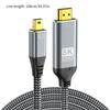 Premium Mini DisplayPort To HDTV2.1 Connection Cable Supports Top Resolution With Great Signal Transfer