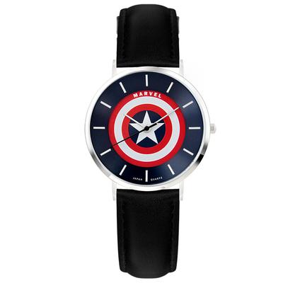 Dijeuni Avengers Leather Wristwatch Ma022-Cawhlt
