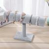 Velvet T-Type Bracelet Watch Jewelry Display Stand Headband Hairpin Headdress Organizer Storage Holder Jewelry Storage