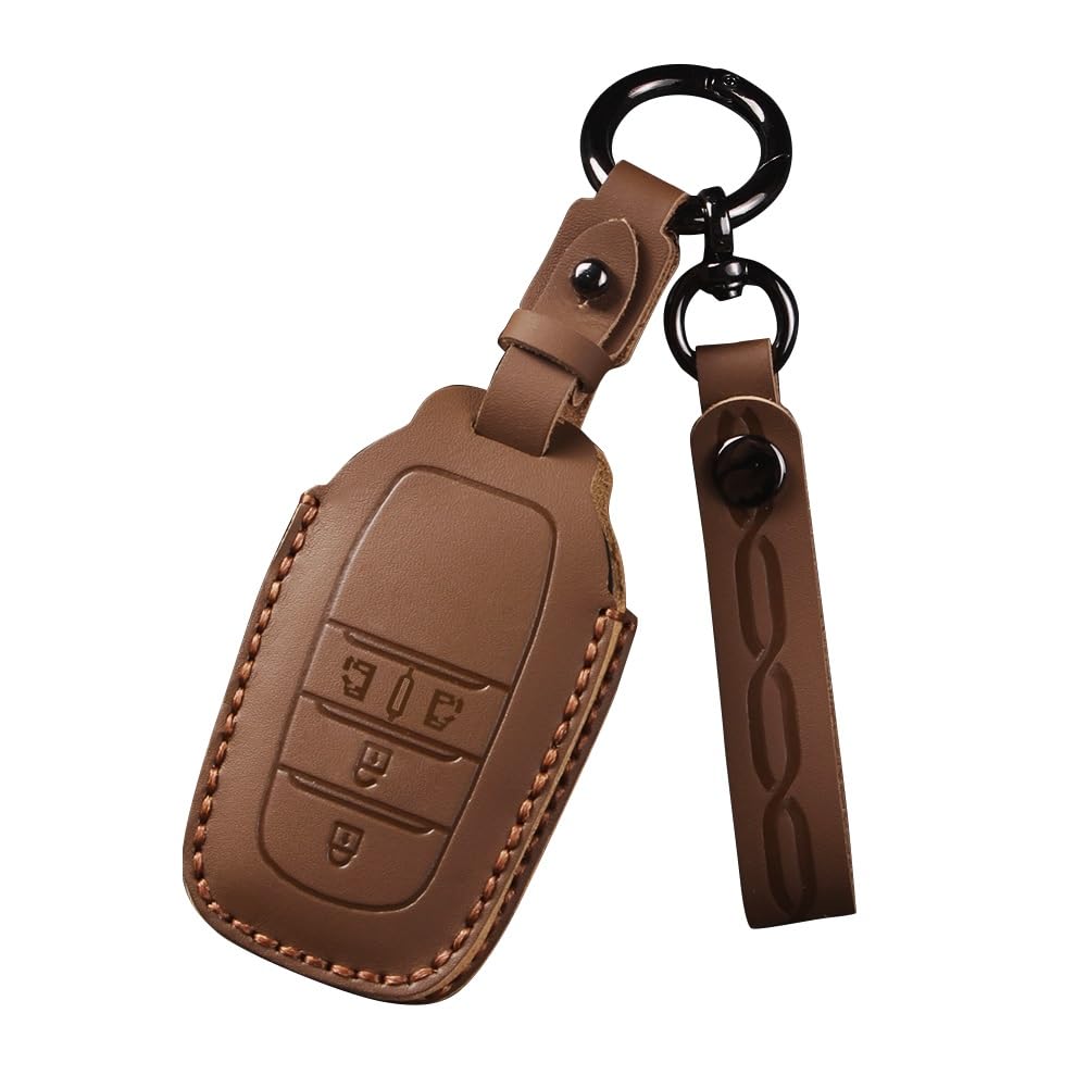 [ZANEKO] New Voxy 90 Series Key Case Noah 90 Series 4 buttons коричневый