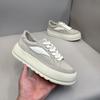 Spring new cloth breathable low-top shoes platform canvas shoes plain casual trendy shoes jw