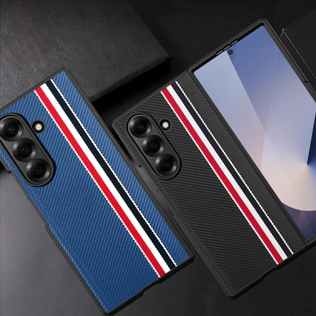Business Luxury Fall Protection Case for Samsung Galaxy Z Fold7 5G Fold 7 6 5 Fold6 Fold5 Fold3 Fold4 Fold 4 3 Cover