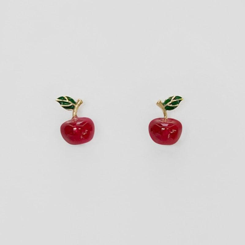 FANTASTIC PLANET Golden Apple Earrings