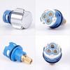 Ceramic Cartridge for Faucet Hot Cold Water Mixer Handle Repair Part Suitable for Kitchen Bathroom Shower Tap