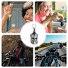 Good Luck Bell Motorcycle Good Luck Pendant 3D Stainless Steel Pendant for Electric Scooter, Motorcycle, and Bicycle