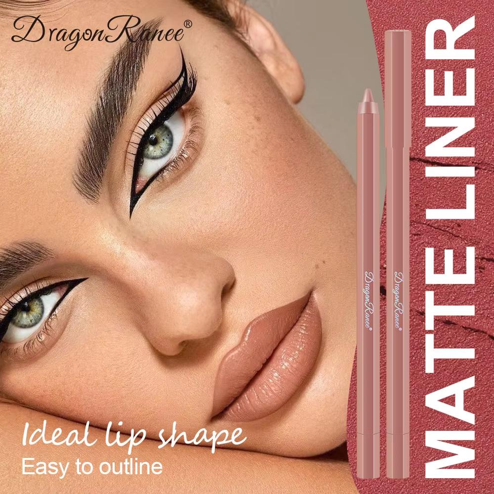 Lip Liner Autumn and Winter Matte Whitening Lipstick Velvet Matte Long-Lasting Makeup Effect Non-Fading Non-Stick Cup Lip Liner