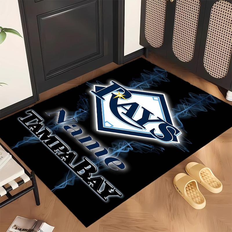 Tampa Bay Rays (1) Personalized name Office Carpet Stylish Decor for Living Room Bedroom Kitchen