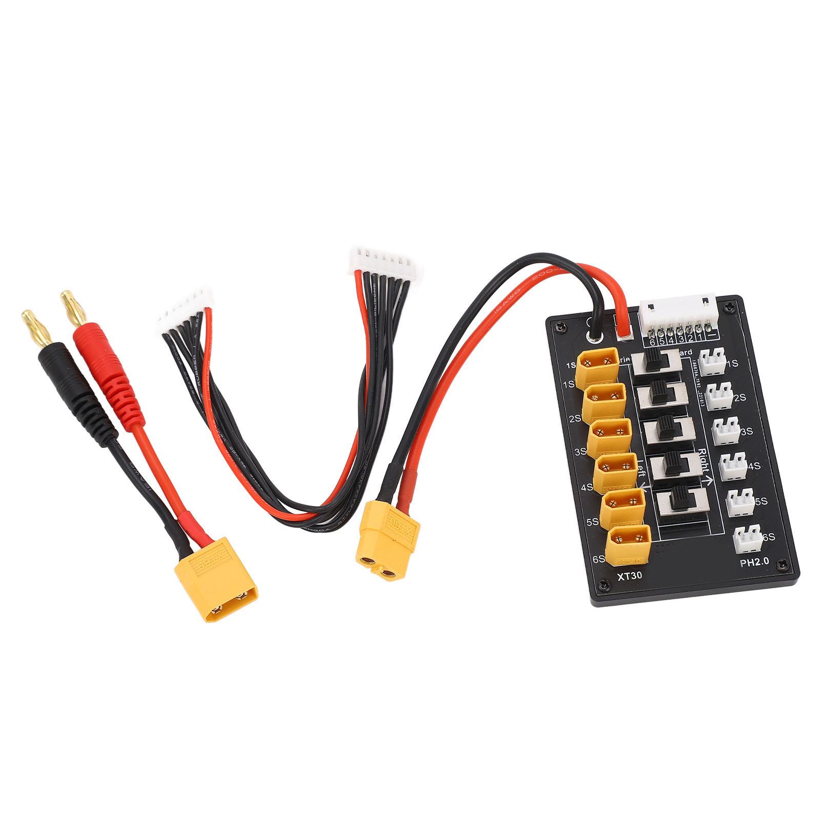 

Series Charging Board 1S LiPo Battery Charger Plate Compatible PH2.0 for Tiny Whoop