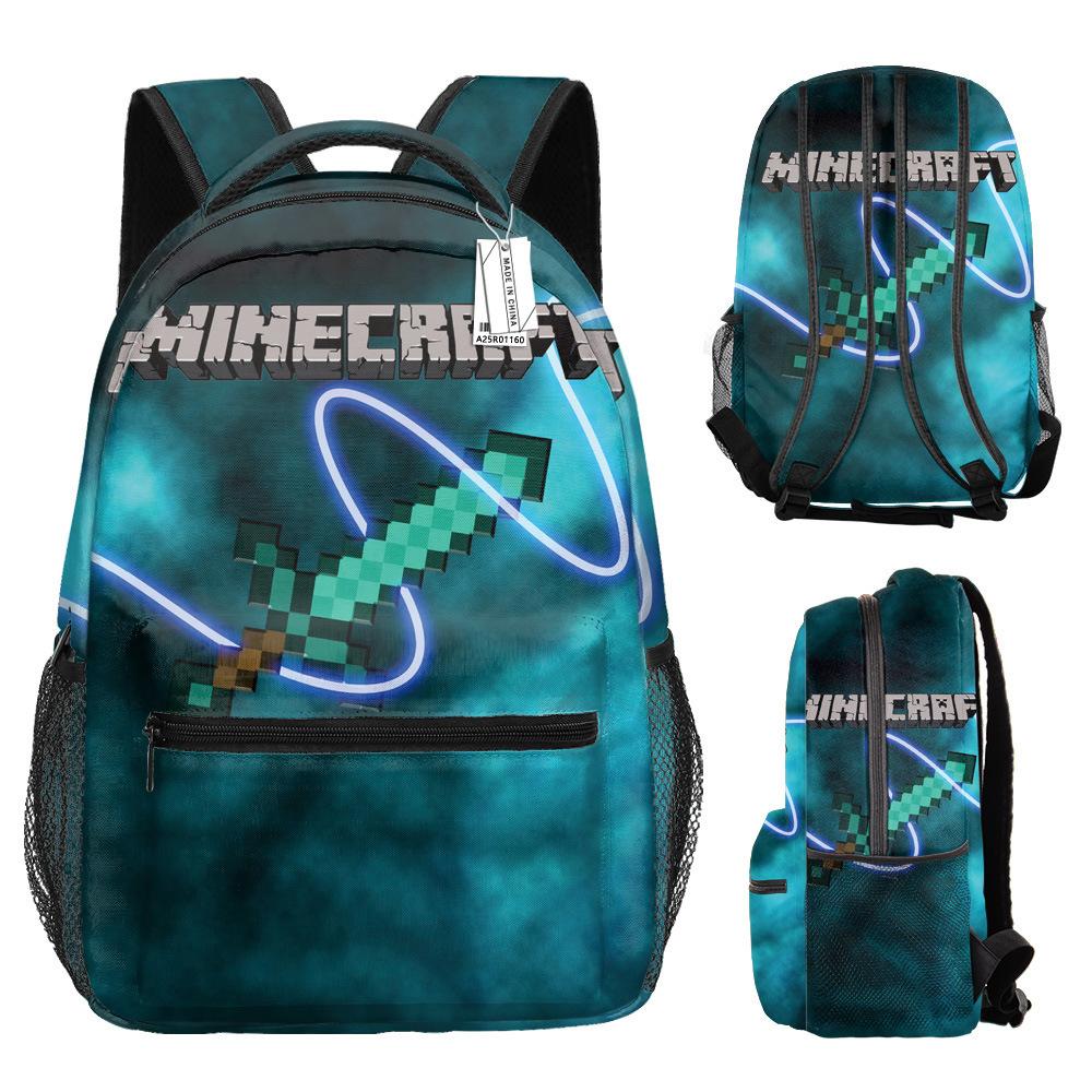 Sac à dos étudiant Roblox Sac à dos imprimé Roblox Sac à dos Mon Monde Sac à dos dessin animé anime pour enfants