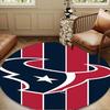 Houston basketball Logo Round mat, Anti-slip Circle Carpet Chair rug For livingroom,Bedroom, doormat home decor Gift Christmas Gifts