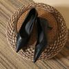 Heels for Ladies 2026 New Soft Leather Pointed Soft Sole Retro Leather Shoes Women Heels Single Shoes High Heels Women's