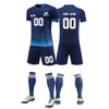 Men's Breathable Soccer Jersey Set with Shorts and Socks Quick-Dry Sports Uniform for Training and Matches