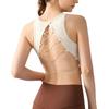Cross-Border Fixed Cup Yoga Beauty Back Vest Sexy Cross Backless Gym Breathable Quick-Drying Tops Running Outerwear