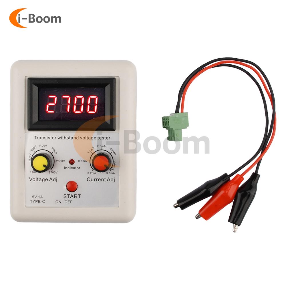 DC120V-2700V IGBT Withstand Voltage Capability Transistor Tester Diode MOS Triode LED Module Voltage Capability Test Instruments