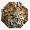 1PC Leopard Print Tiger StripesUmbrella-8-Rib Reinforced, Automatic Open, Lightweight & Durable, Cute Fashion Accessory for Outdoor-P120