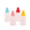 1/2/4Pcs Mini Condiment Squeeze Bottles 23Ml Honey/Ketchup/Soy Sauce/Salad Dressing Dispensers Lunchbox Squeezable Containers
