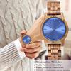Wooden Watches Men's Handmade Vintage New Wooden Quartz Watches with Stylish Natural Wooden Watches Uniquely Customized