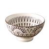 Dairuien Nordic Underglaze Ceramic High-Footed Rice & Porridge Bowls