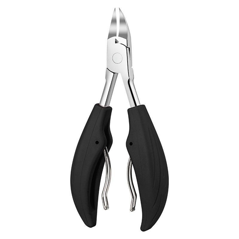 Jindaqiangren Large Carbon Steel Nail Clippers - Flat Mouth Manicure Tool with Free Shipping