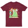 Christmas SnowUnisex Tree Holiday TShirt Unisex Gift Retro Seasonal Funny Xmas
